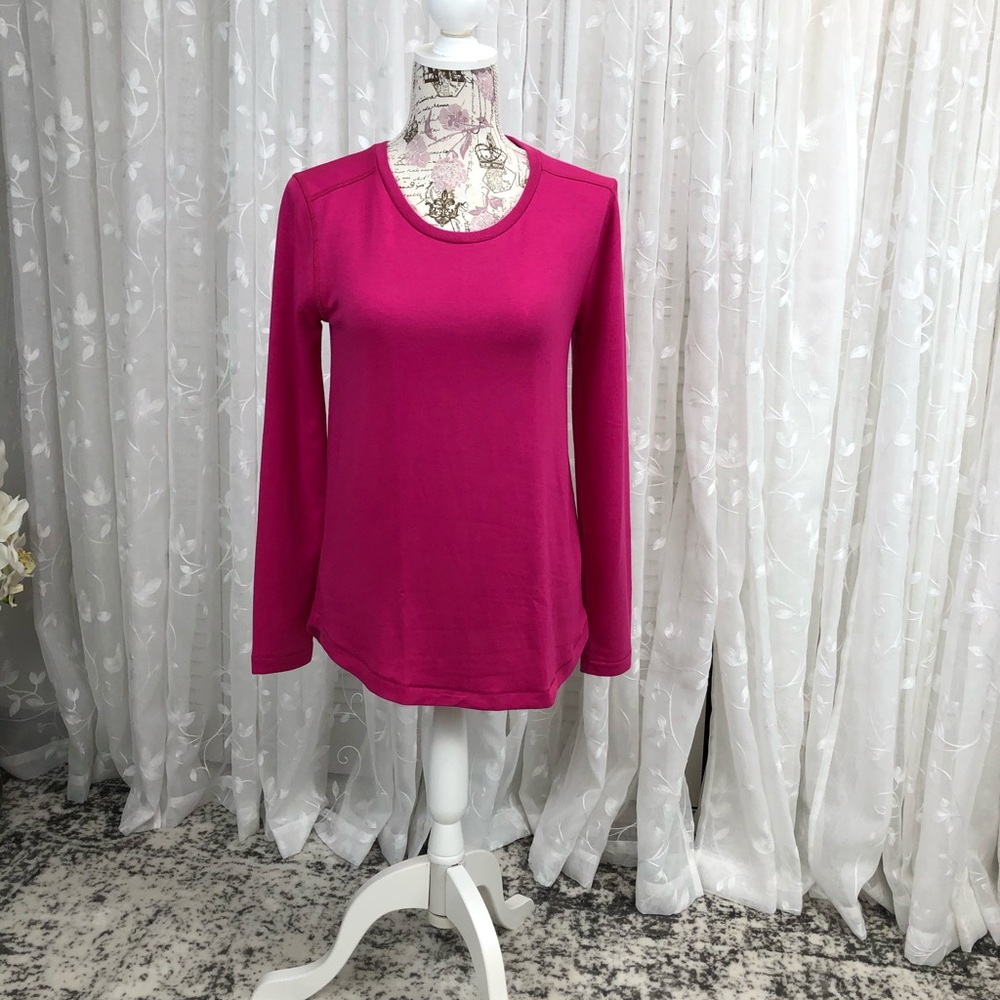 NWT J Crew top in fuchsia pink